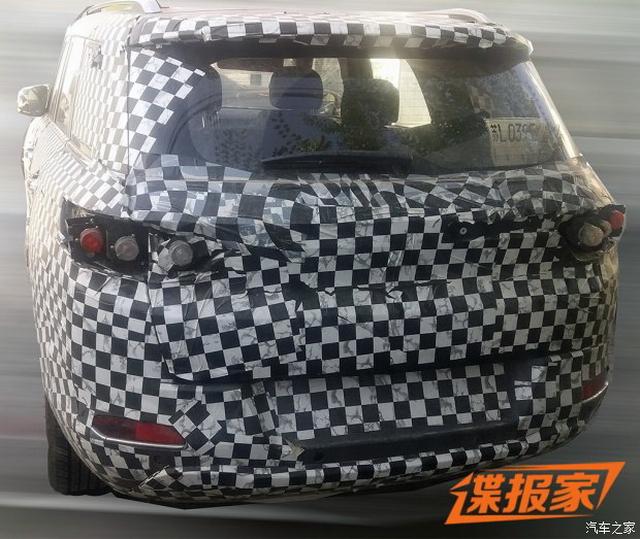 會成為下一個戰(zhàn)狼嗎？ 北京汽車全新SUV諜照