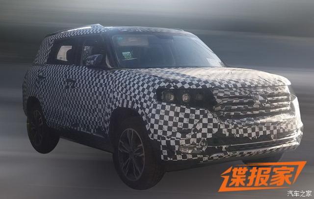 會成為下一個戰(zhàn)狼嗎？ 北京汽車全新SUV諜照